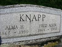 Knapp, Fred Alvin and Alma H